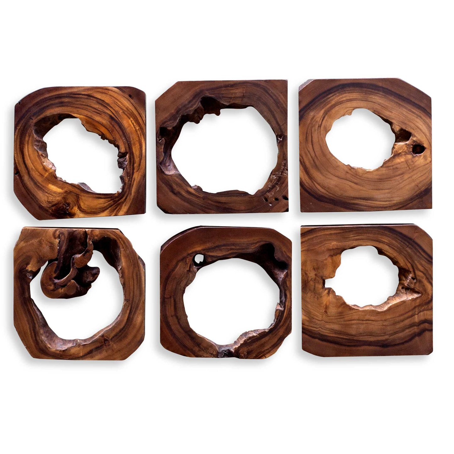 Adlai Wood Wall Decor Set/6