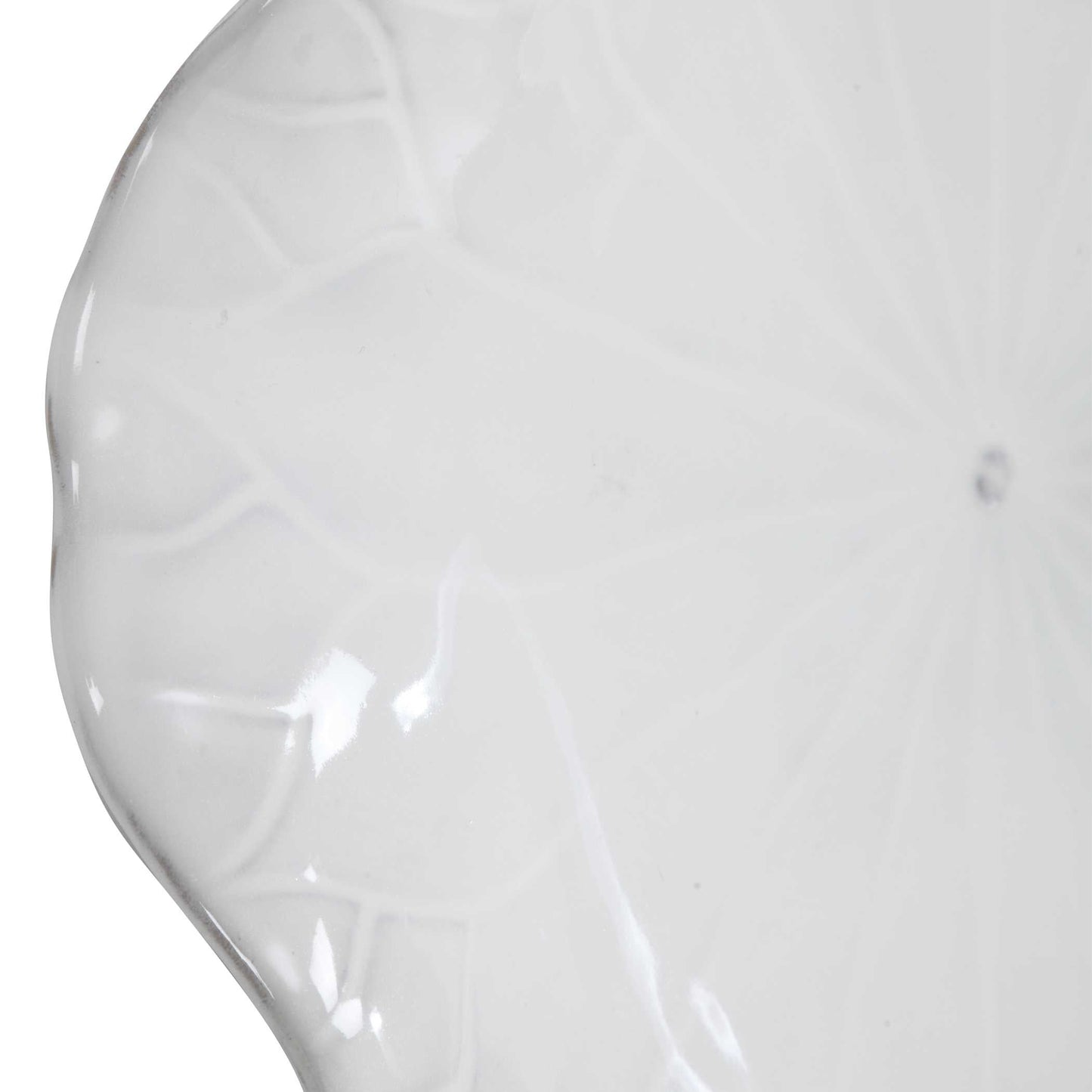 Abella Ceramic Wall Decor Set/3 White