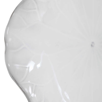 Abella Ceramic Wall Decor Set/3 White