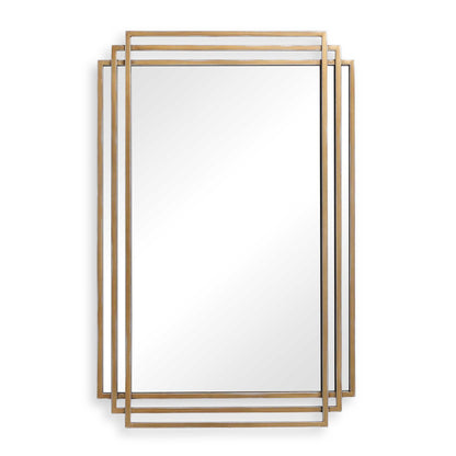Amherst Brushed Gold Mirror