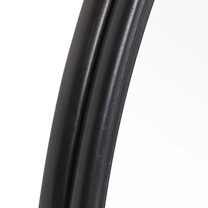 Belham Round Iron Mirror