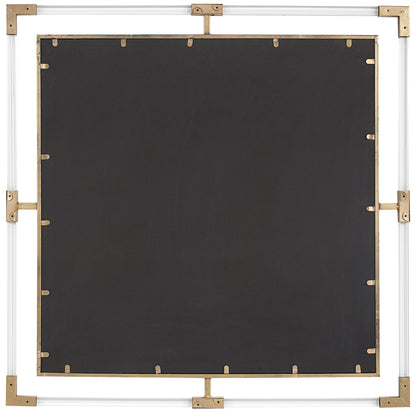 Balkan Golden Square Mirror