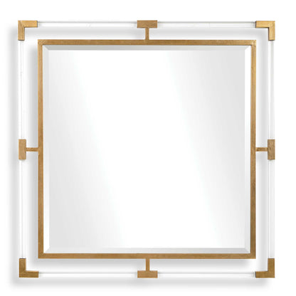 Balkan Golden Square Mirror