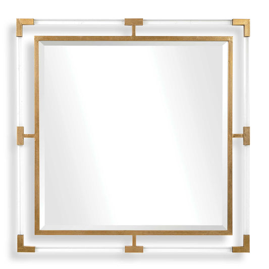 Balkan Golden Square Mirror