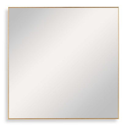 Alexo Gold Square Mirror