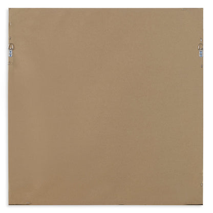 Alexo Black Square Mirror