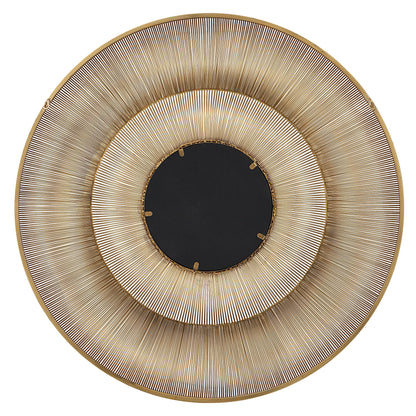 Bauble Round Gold Mirror