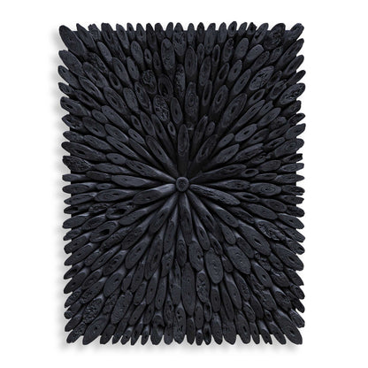 Bahama Black Wood Wall Decor