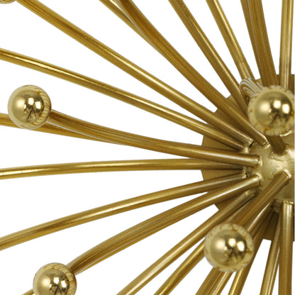 Aga Gold Metal Wall Decor Set/3