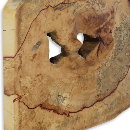 Bahati Wood Wall Decor In Natural Set/9