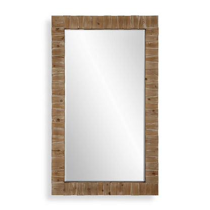 Ayanna Gray Washed Wood Mirror