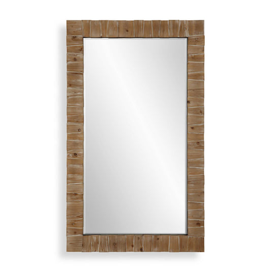 Ayanna Gray Washed Wood Mirror