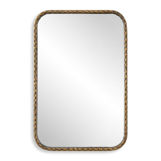 A Little Knotty Bronze Vanity Mirror