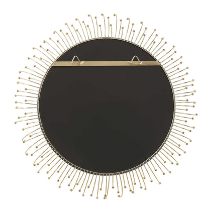Aga Round Gold Mirror