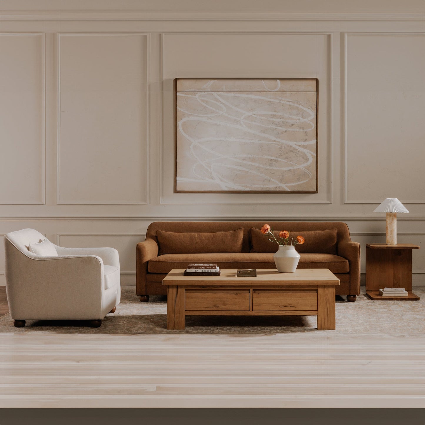 Amira Accent Chair Oat