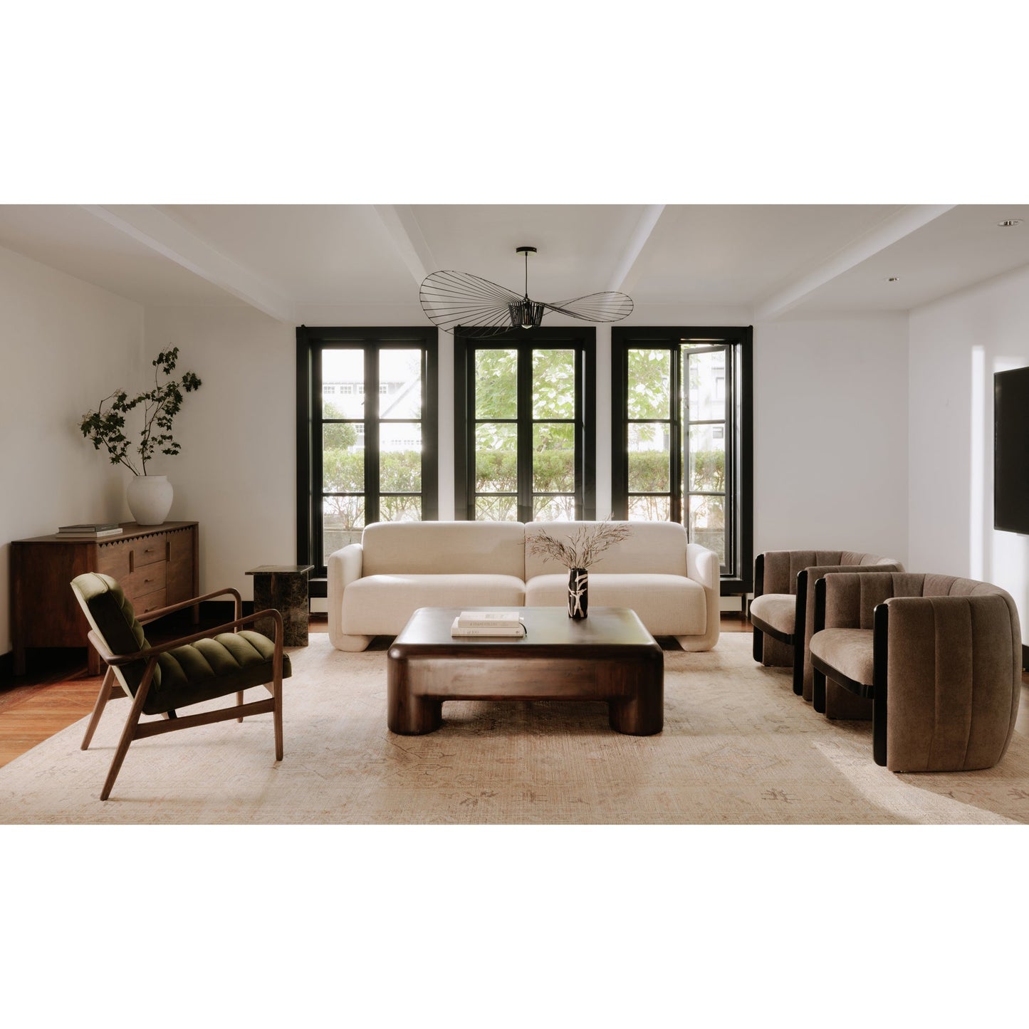 Anderson Armchair Dark Ivy