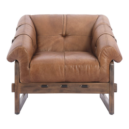 Bellos Accent Chair Open Road Brown