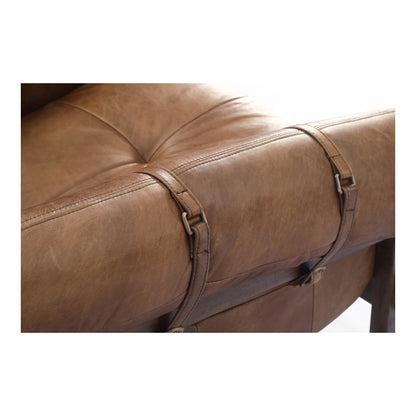 Bellos Accent Chair Open Road Brown