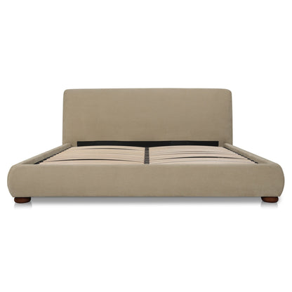 Beau Queen Storage Bed Warm Beige