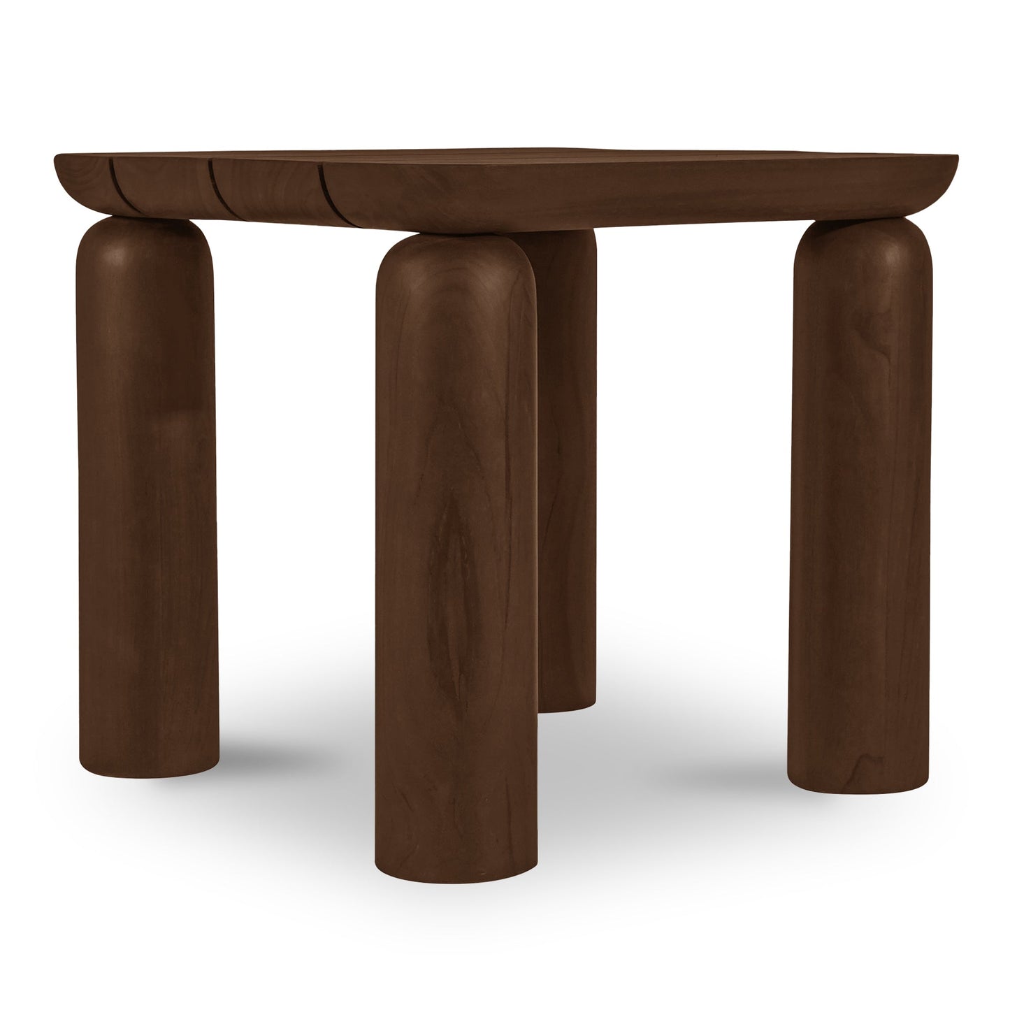 Barclay Outdoor Side Table Brown
