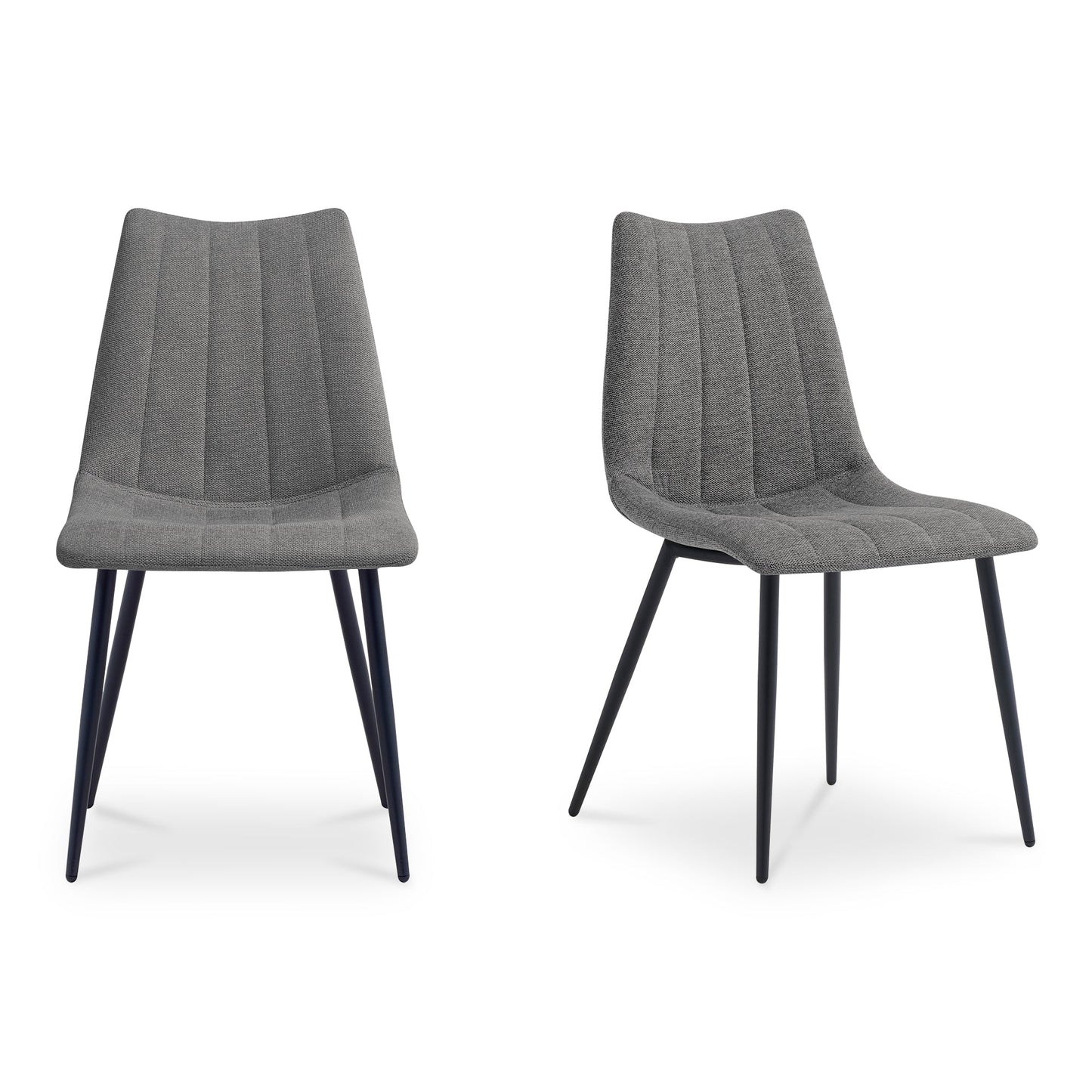 Alibi Dining Chair Dark Grey-Set of Two