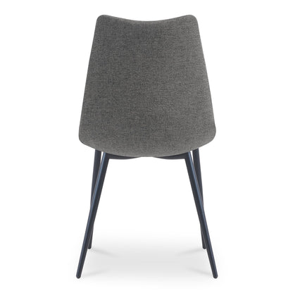 Alibi Dining Chair Dark Grey-Set of Two