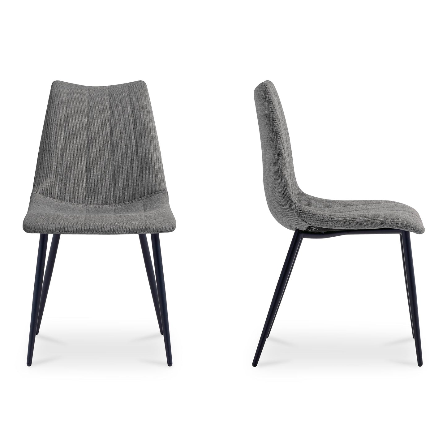 Alibi Dining Chair Dark Grey-Set of Two