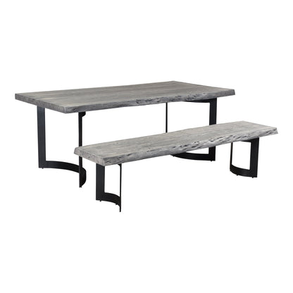 Bent Dining Table Extra Small Grey