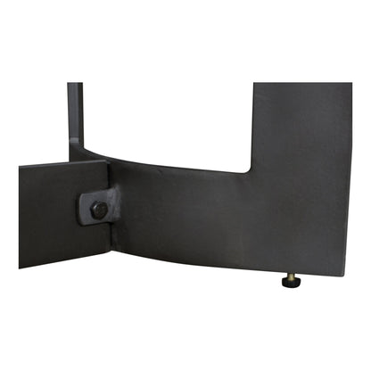 Bent Console Table Brown