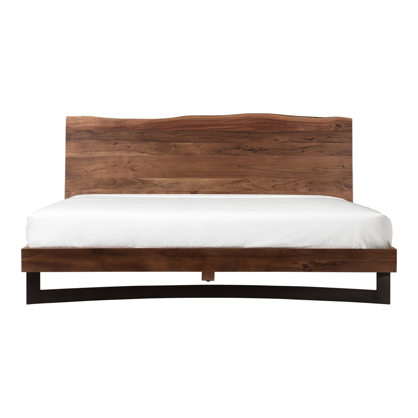 Bent King Size Bed Brown