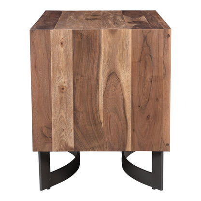 Bent Nightstand Brown