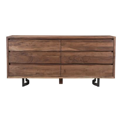 Bent Dresser Brown